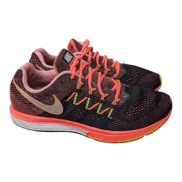 Nike Other - Nike Air Zoom Vomero 10 Orange black men's size 10 running training sneakers